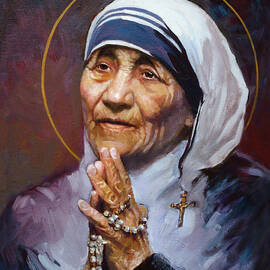 St.Teresa of Calcutta by Ylli Haruni