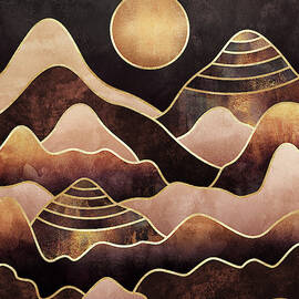 Sunkissed Mountains by Elisabeth Fredriksson