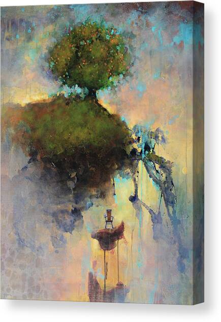 The Hiding Place Canvas Art Print by Joshua Smith