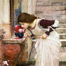 The Shrine by John William Waterhouse