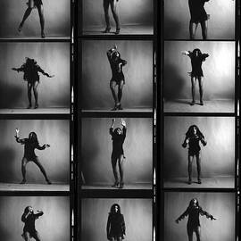 Tina Turner Contact Sheet by Jack Robinson