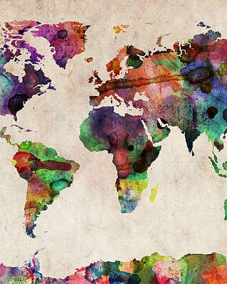 Maps Posters for Sale