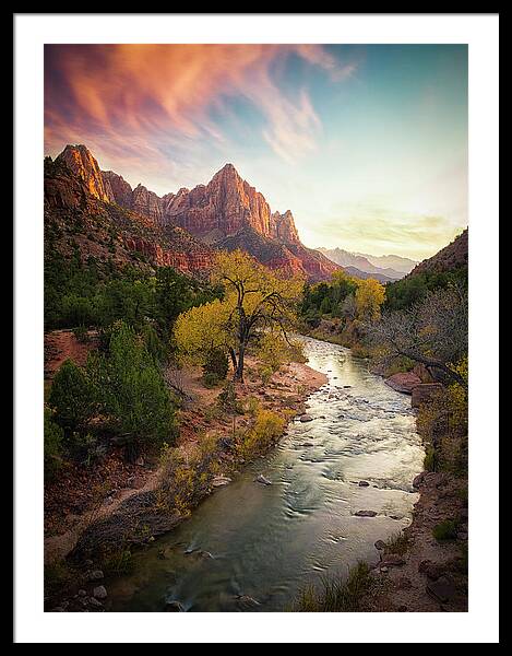 Zion National Park Framed Print